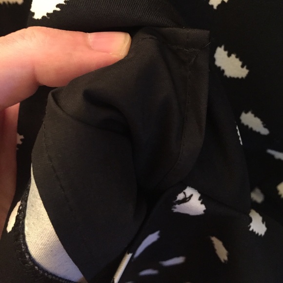 Like-new Black and White Jacob Polka Dot Pencil Skirt size 6 - Picture 5 of 5